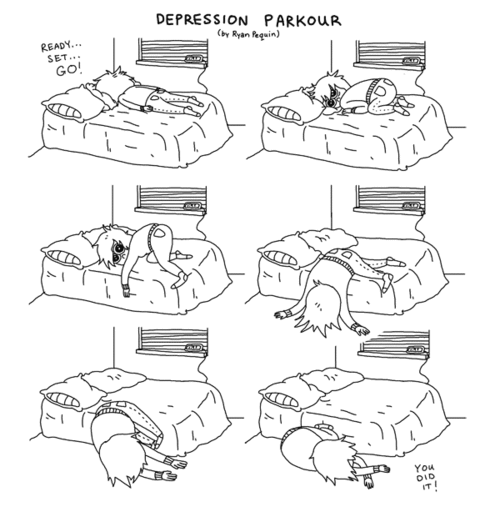 Depression Parkour