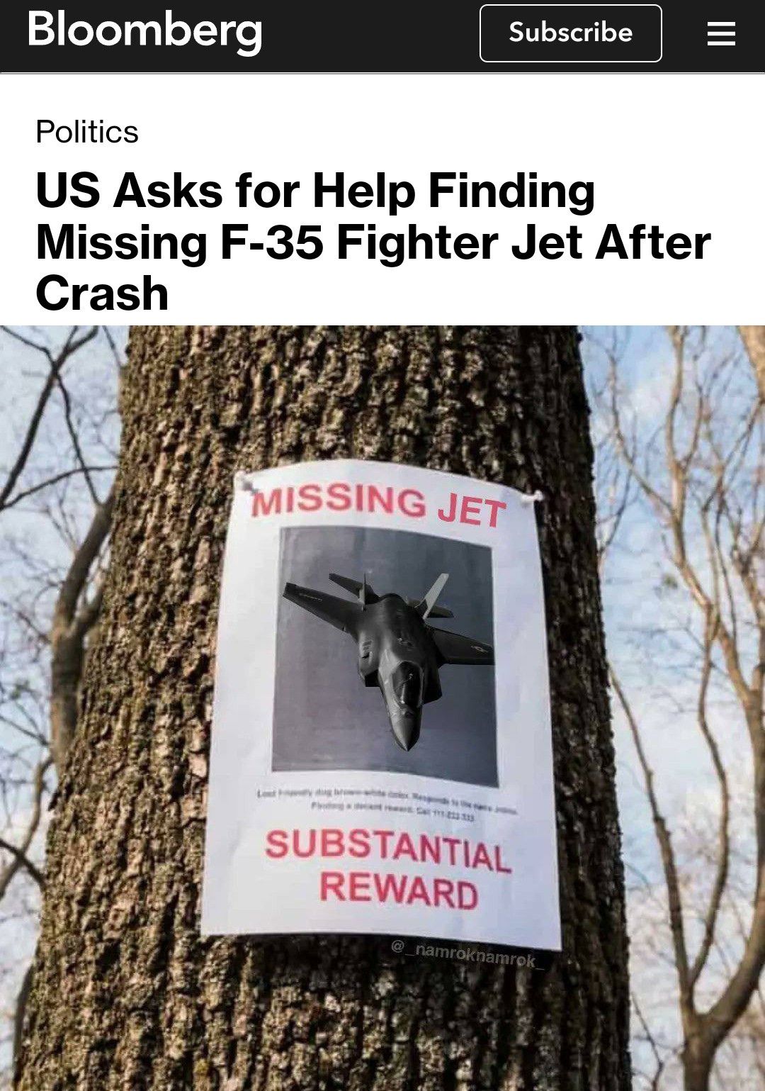 missing