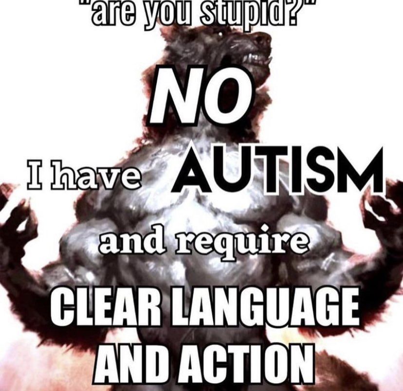 Be clear to me