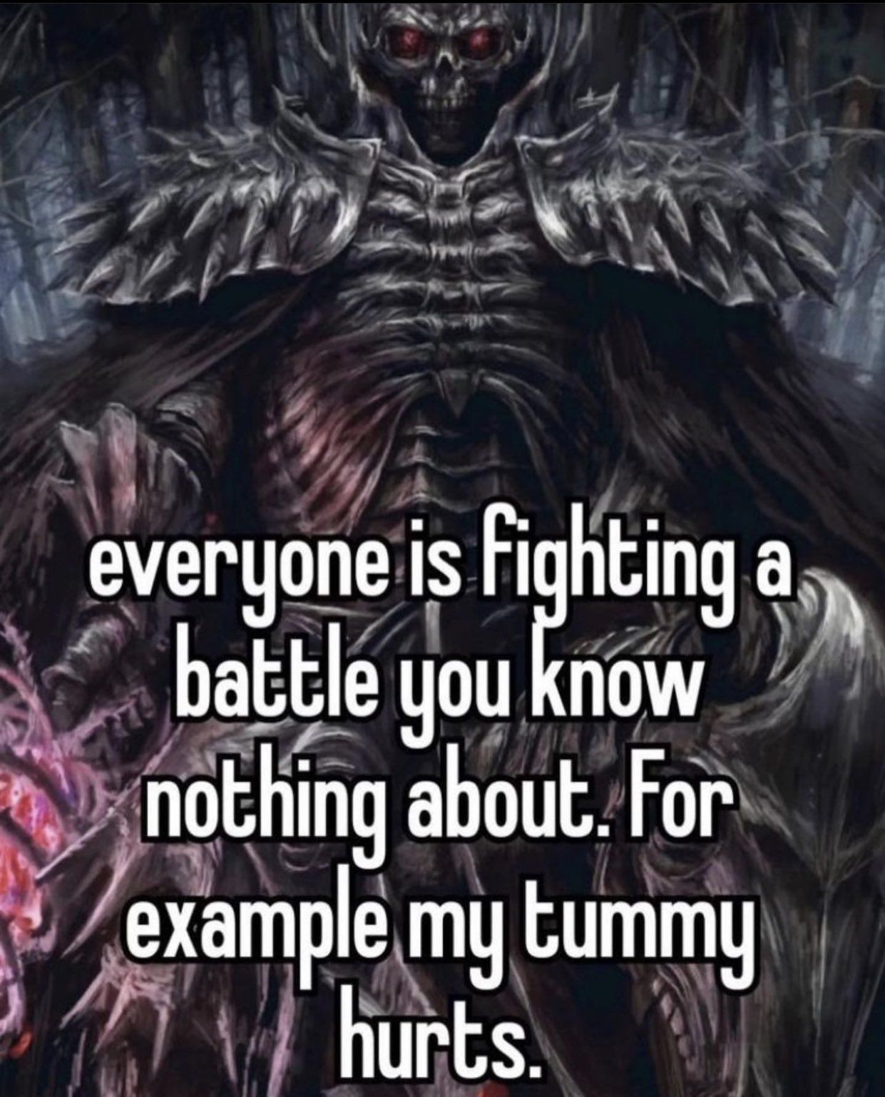 Tummy hurts