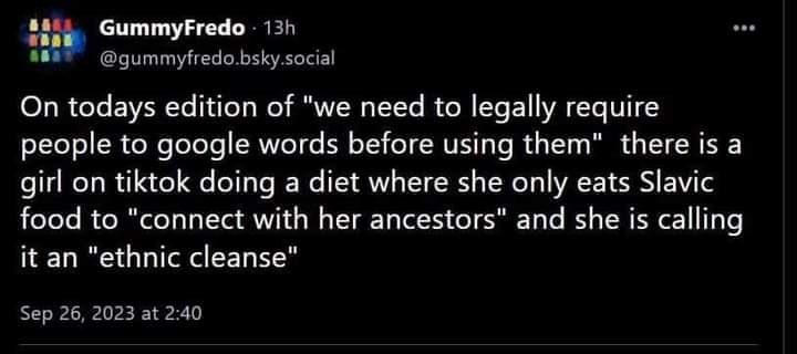 Spoiler: she's serbian and knows exactly what she's talking about