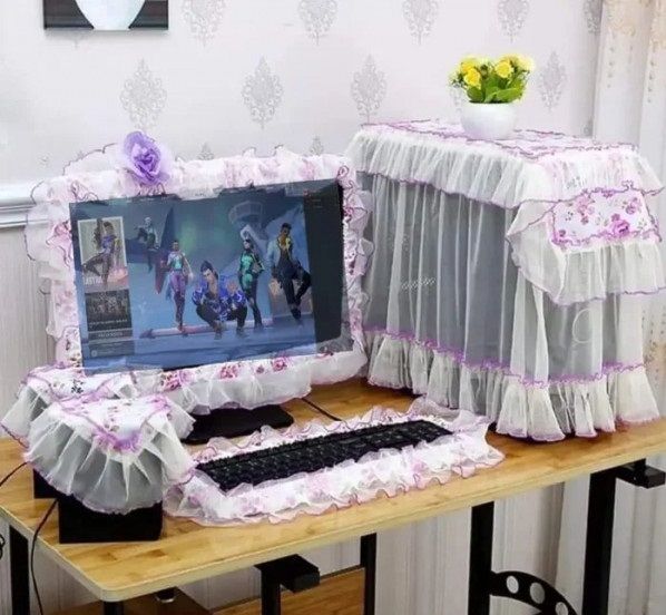 Guys will have this setup and make the most racist, pro-femboy posts
