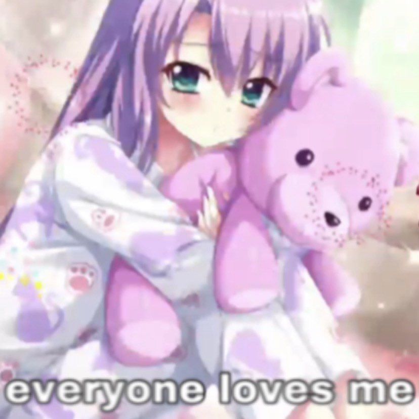 I'm so lucky lucky, I'm so lovely lovely