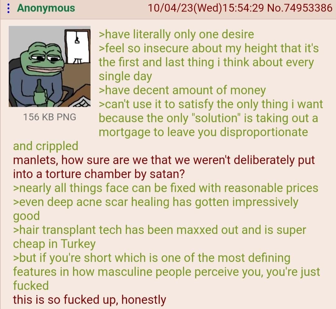 anon the manlet