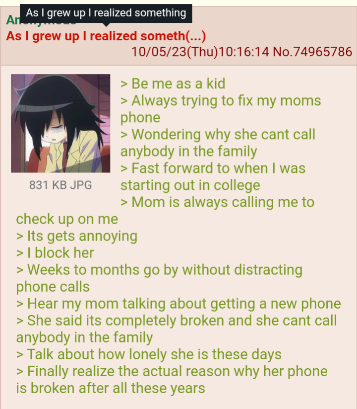 anon's mom