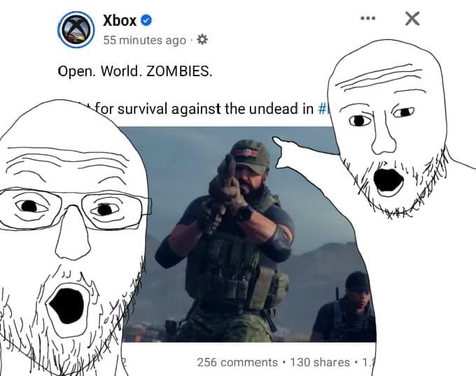 LE OPEN WORLD?? LE ZOMBIES?!!