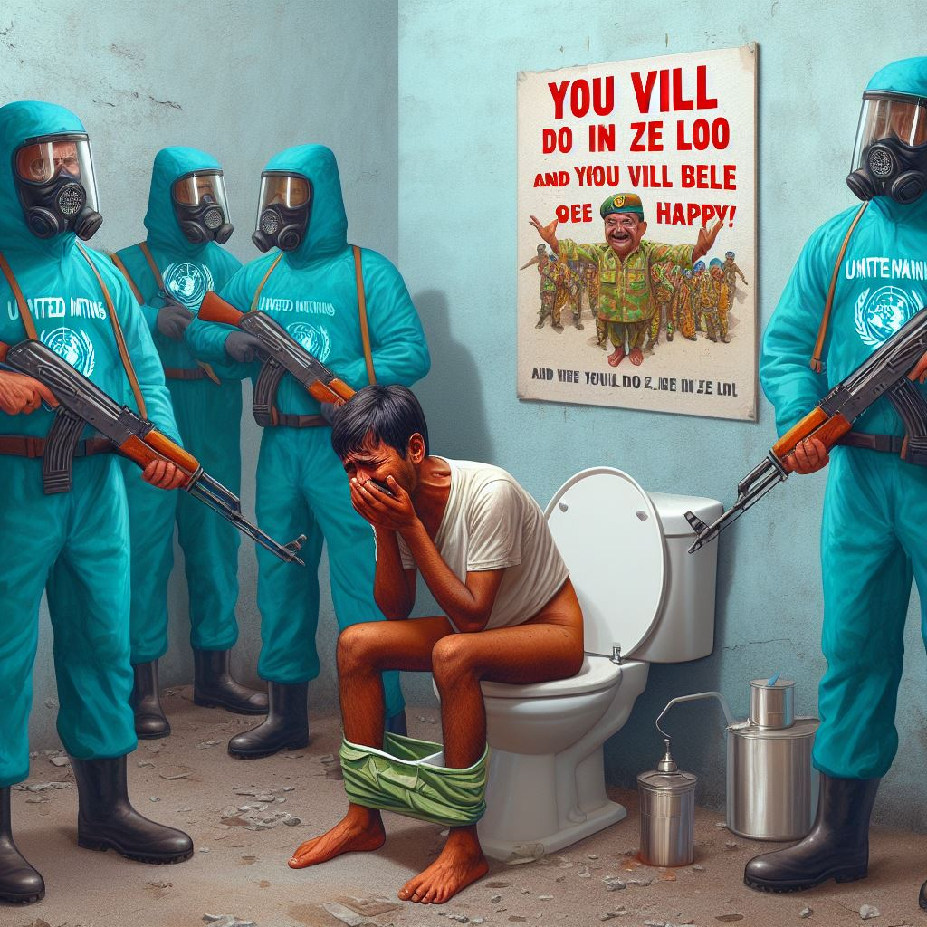You vill do ze loo and you vill be happy!