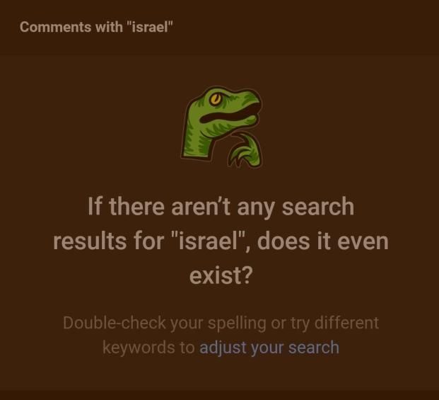 It doesn't