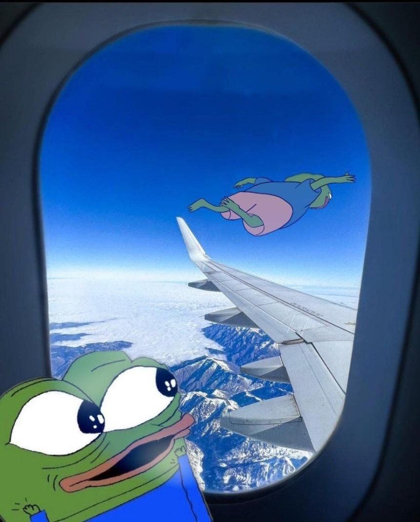 Pepe/apu a day - 647 flying pepe
