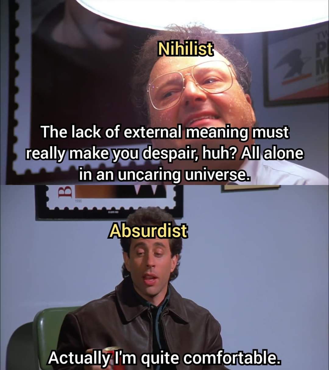 *Seinfeld noises*
