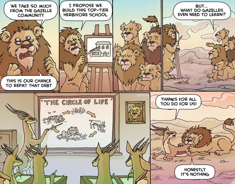 Oglaf doing toss things