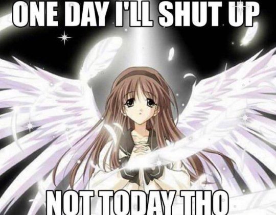 Maybe next week