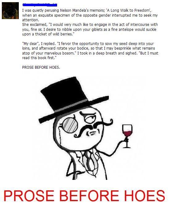Like a sir!
