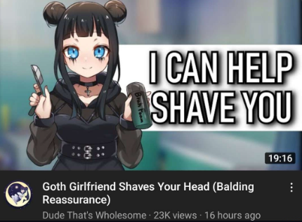 Why would youtube recommend this to me, I'm still young...