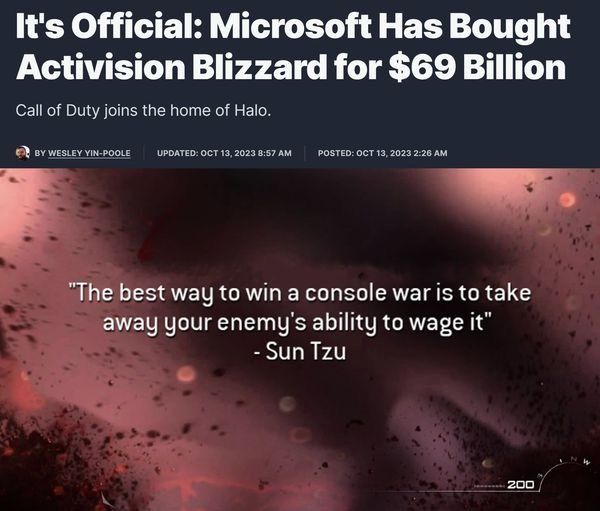 “The Art of Monopoly” - Sun Tzu