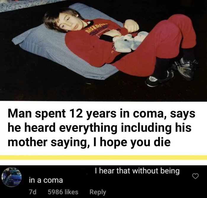 wakes up to the sound of his brother f*pping