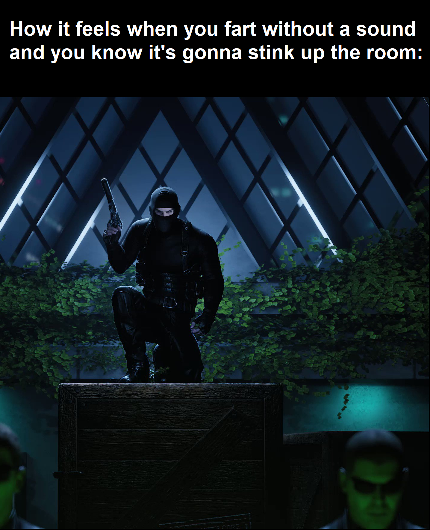 "Must have been the wind..."