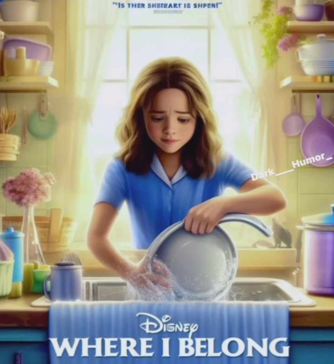 She bended the pan