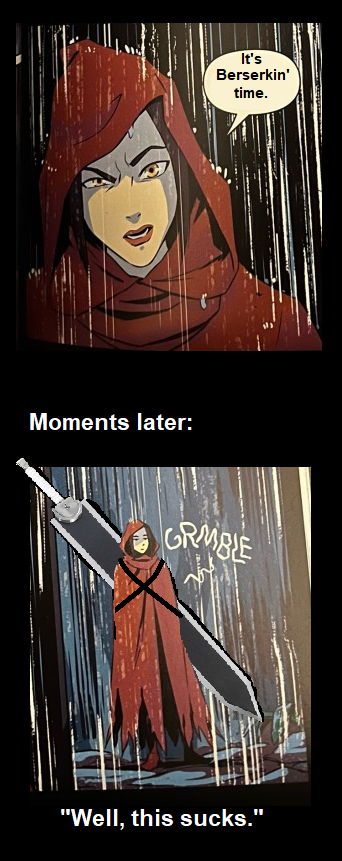 The Red Swordswoman Arc just dropped