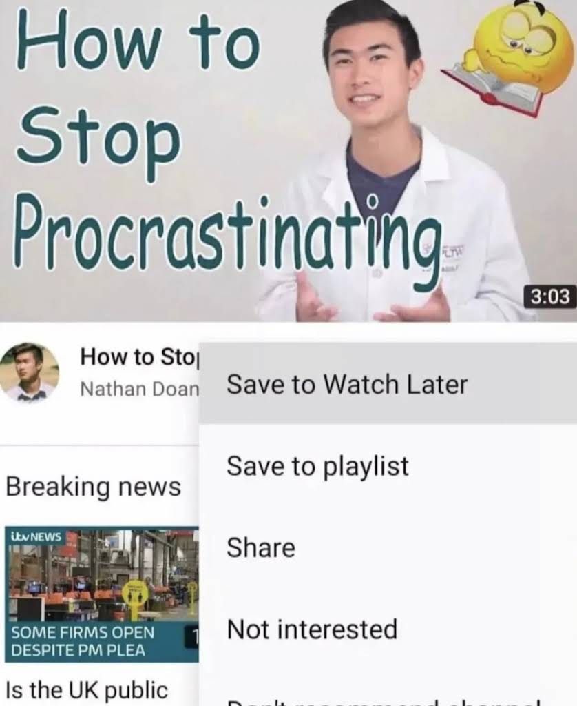 When the times comes I'll do it