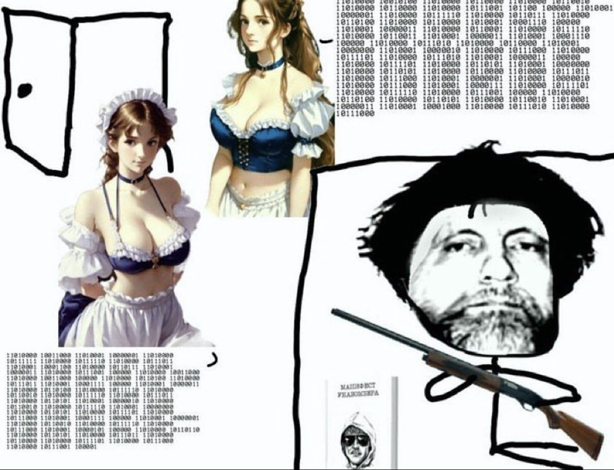 "You're surrounded! Give up and come have sex with your UN mandated waifu fembot"