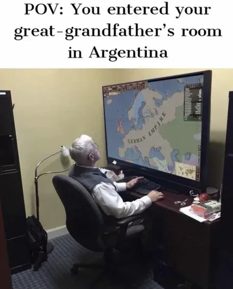 are you winning gramps?