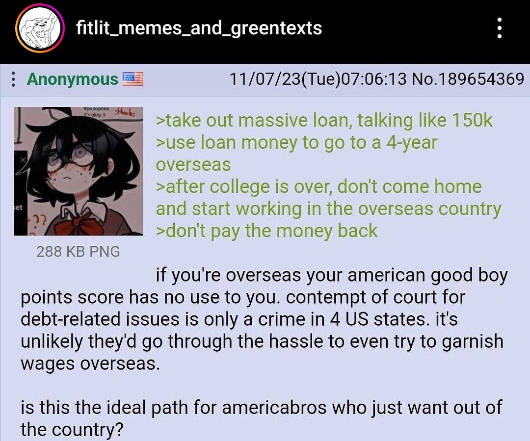 Out to get out of the matrix