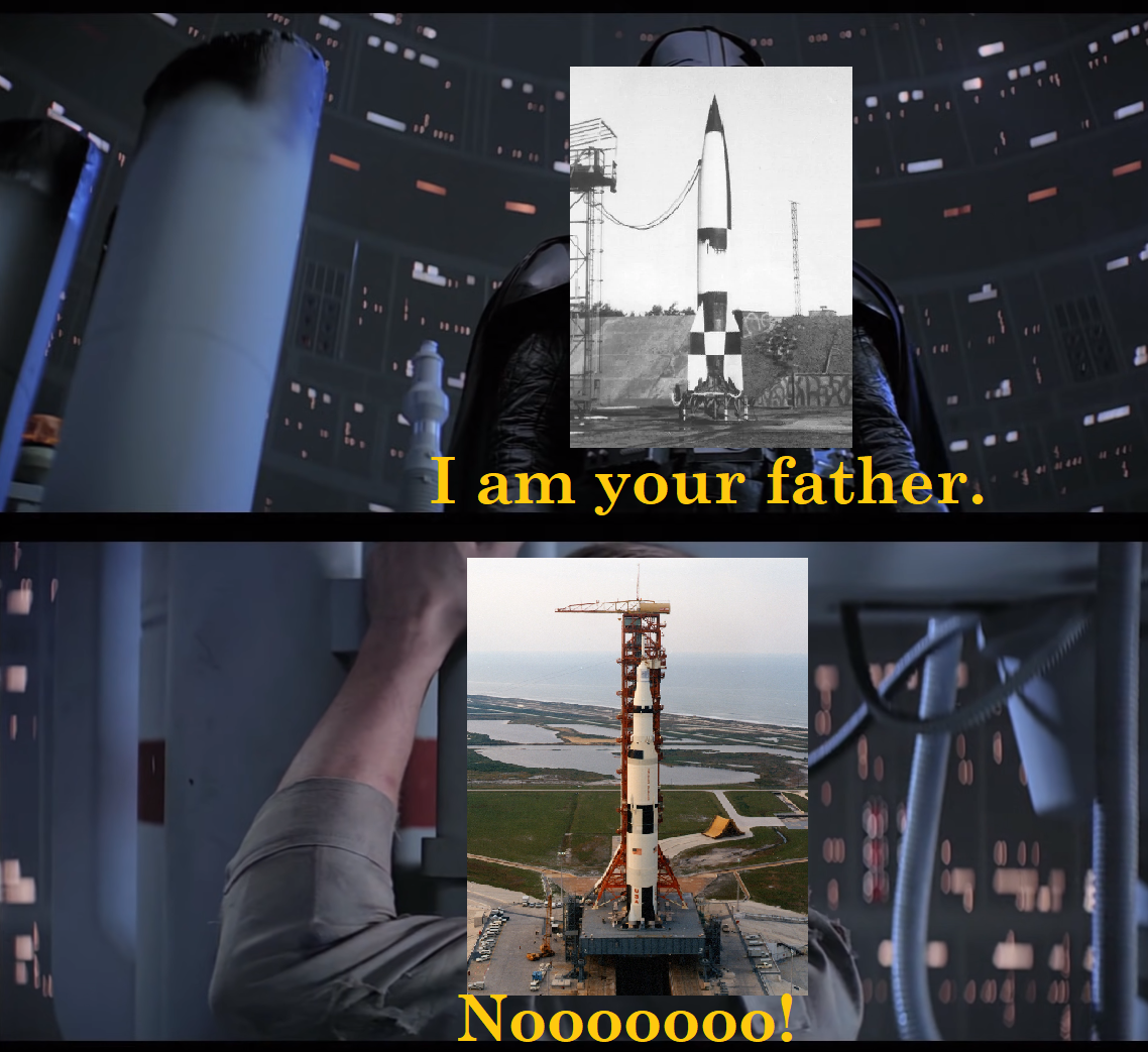 Who directed the Saturn V project?