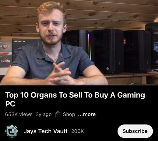 1 Kidney = 100 FPS