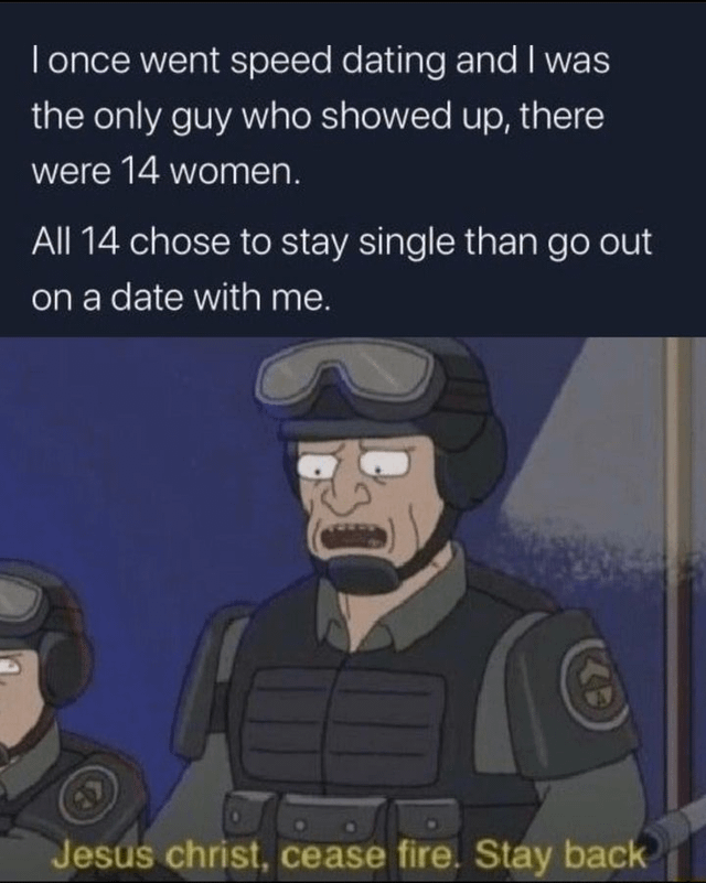 Shoot your shot 14 times