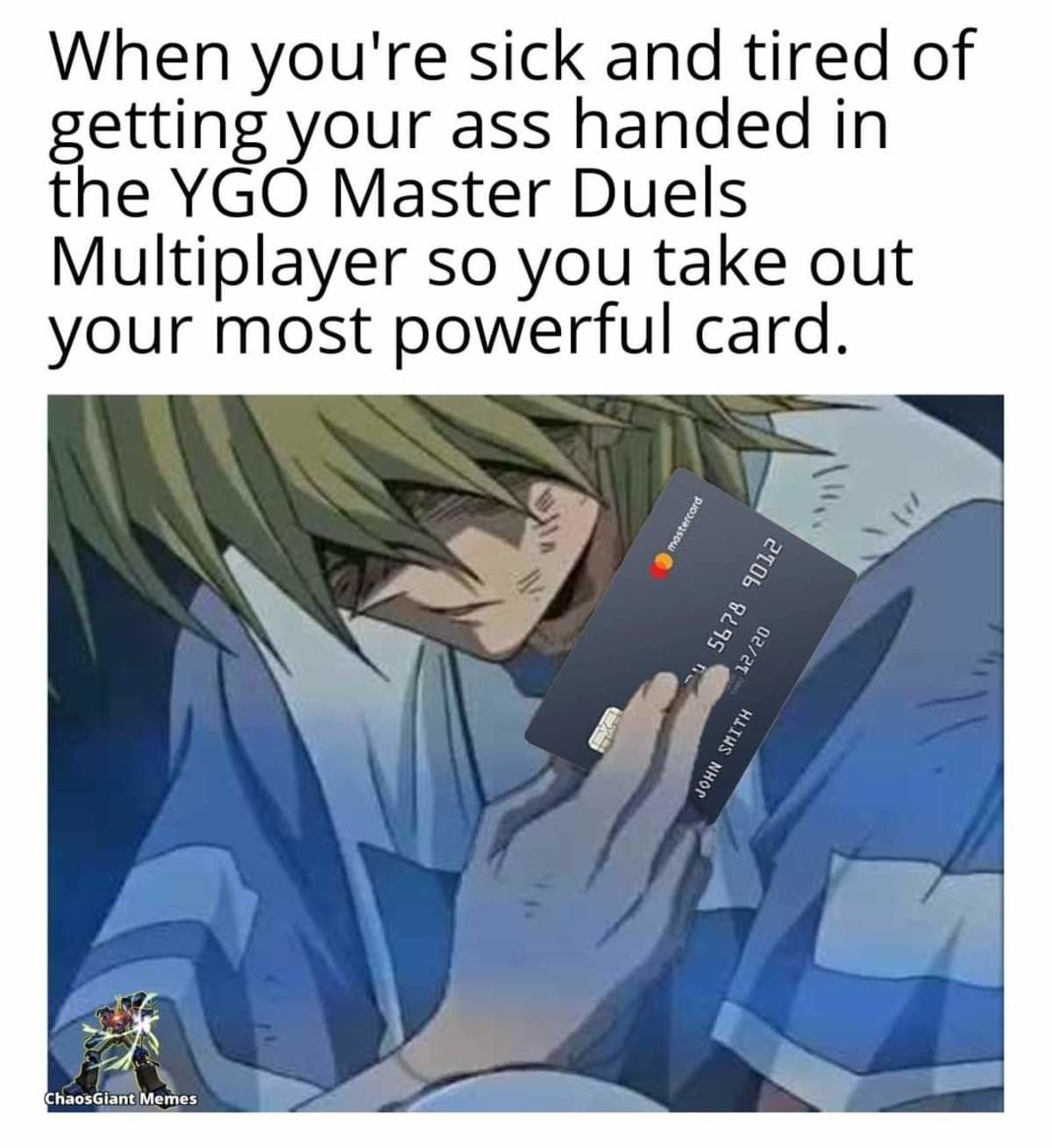 if i would do this i would still be to stupid to play the meta decks