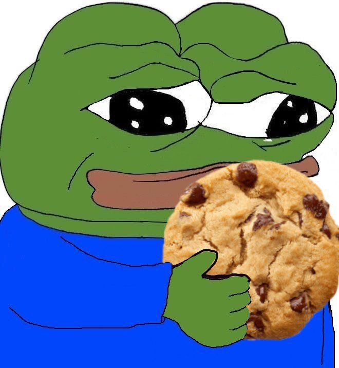 Pepe/apu a day - 696 have to click that cookie