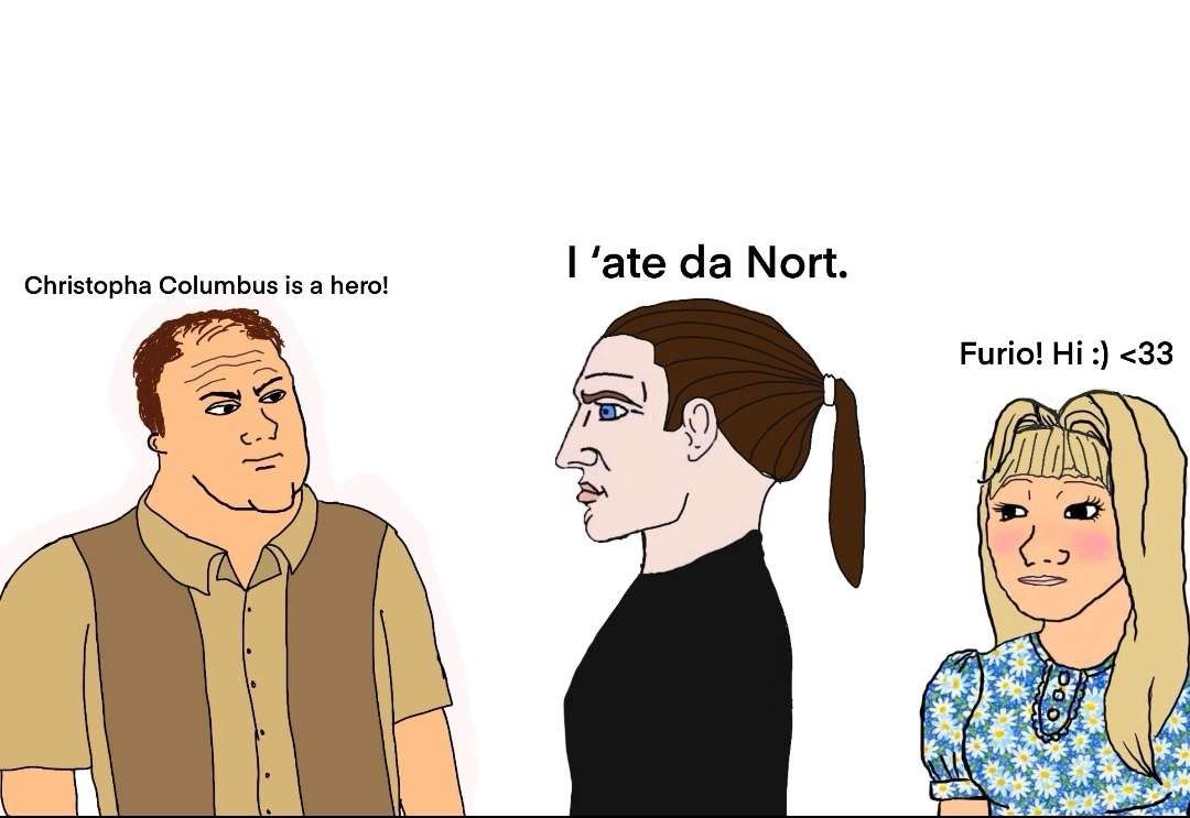never got what she saw in Furio