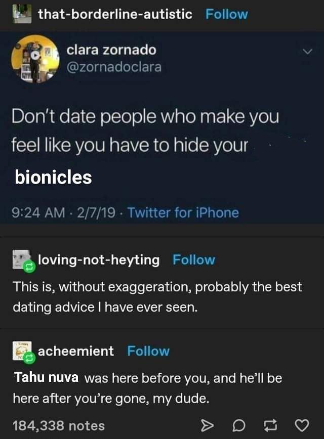 Solid dating advice