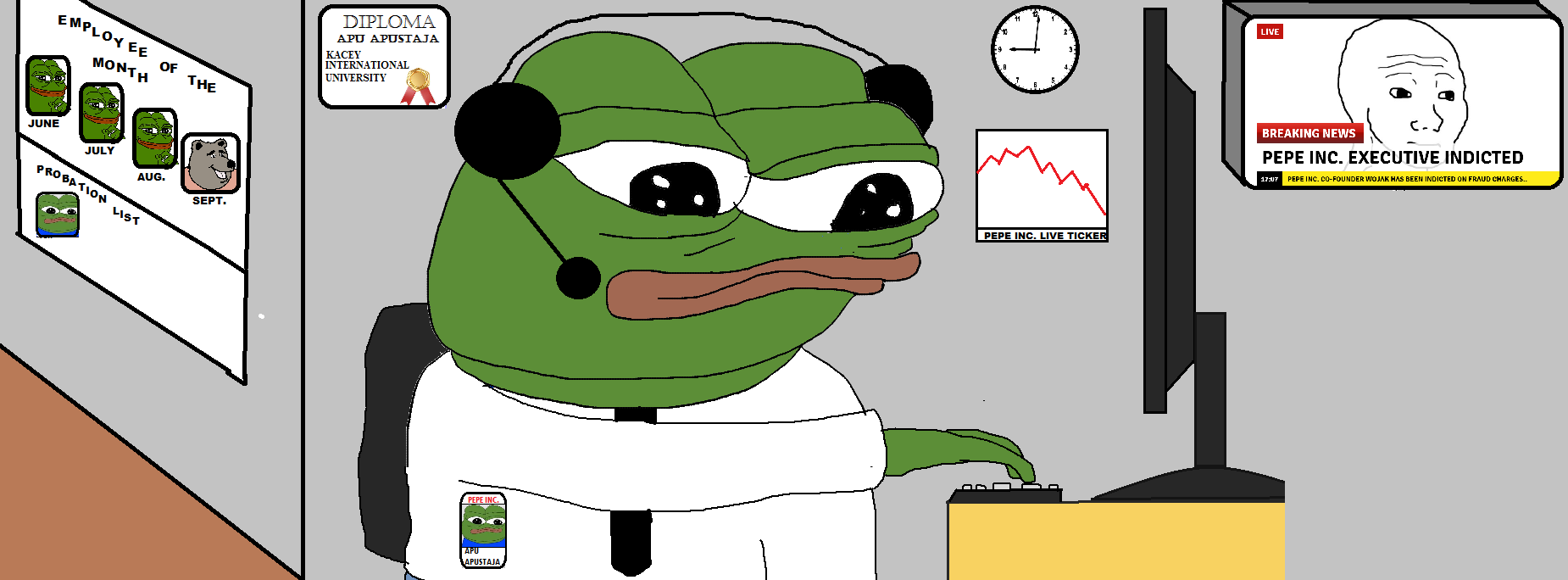 Pepe/apu a day - 728 another day, another dollar(isk)