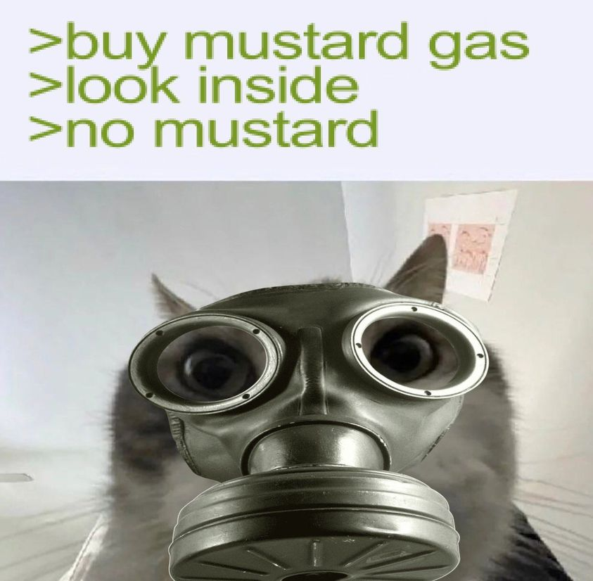 No mustard