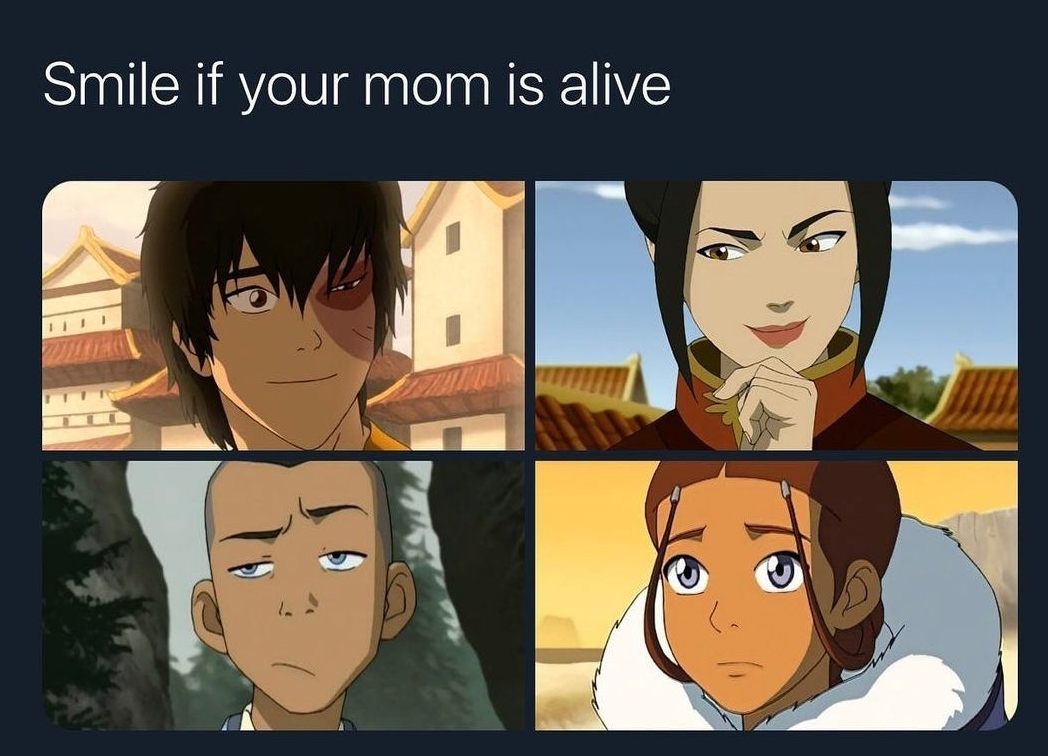 Katara's mom used to breathe too, you know.