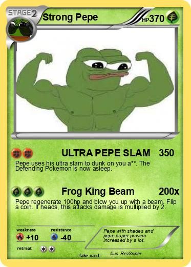 Pepe/apu a day - 731 pepe-mon Strong Pepe