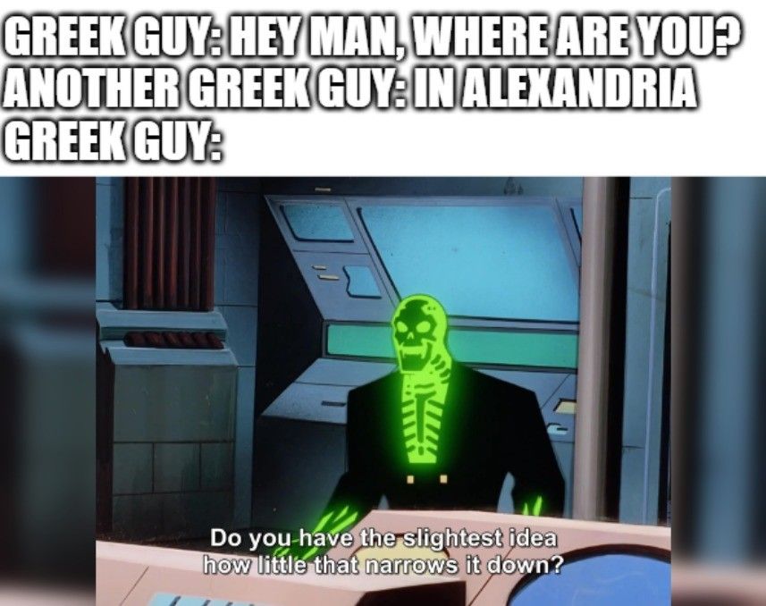 let's name it Alexandria