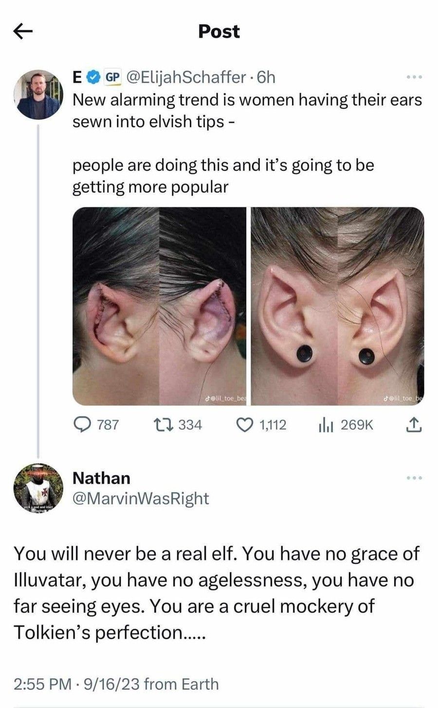 Uruk-hai ears