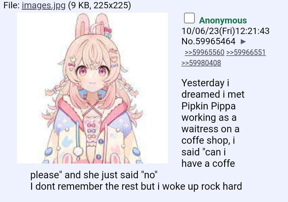 anon has a dream