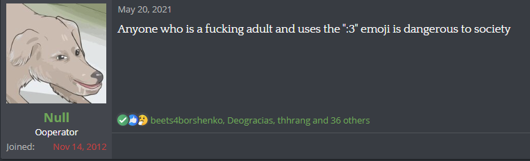 Just use ( '̂ ω '̂ ) like a normal person