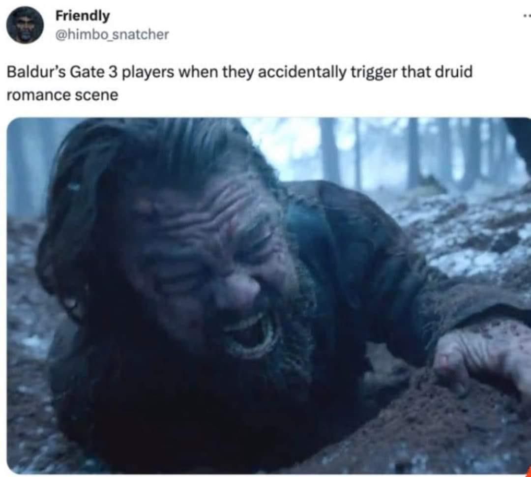 Its not beastiality if its with a druid, and other lies you can tell yourself