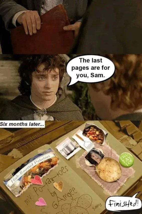 Samwise the illiterate