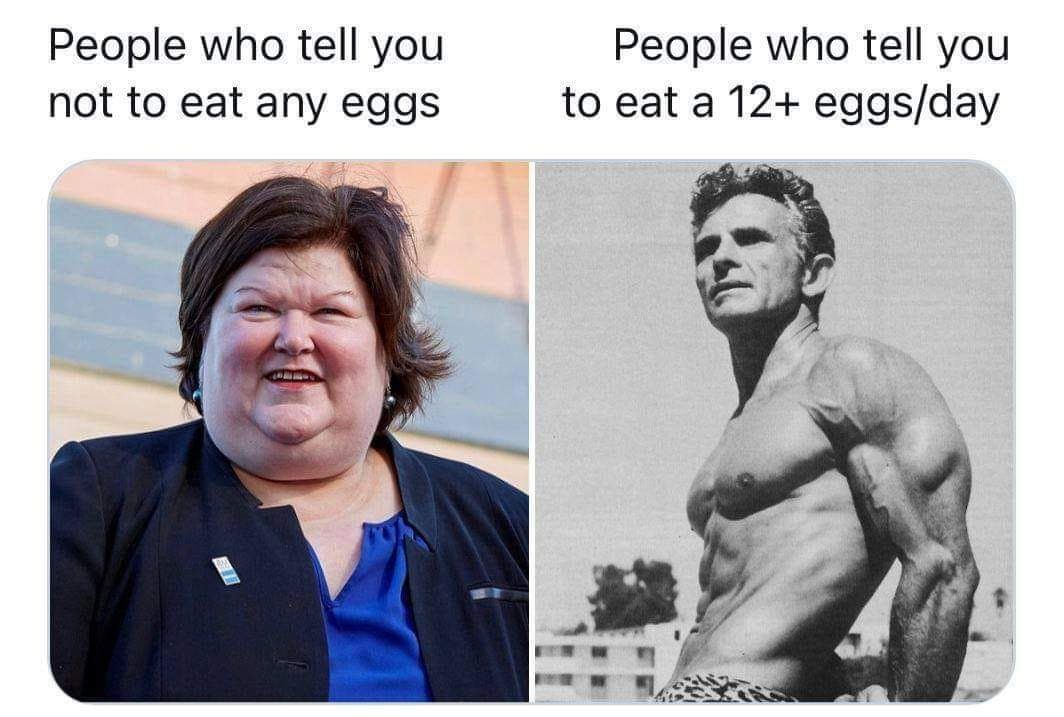 Difference between 12 doughnuts and 12 eggs a day