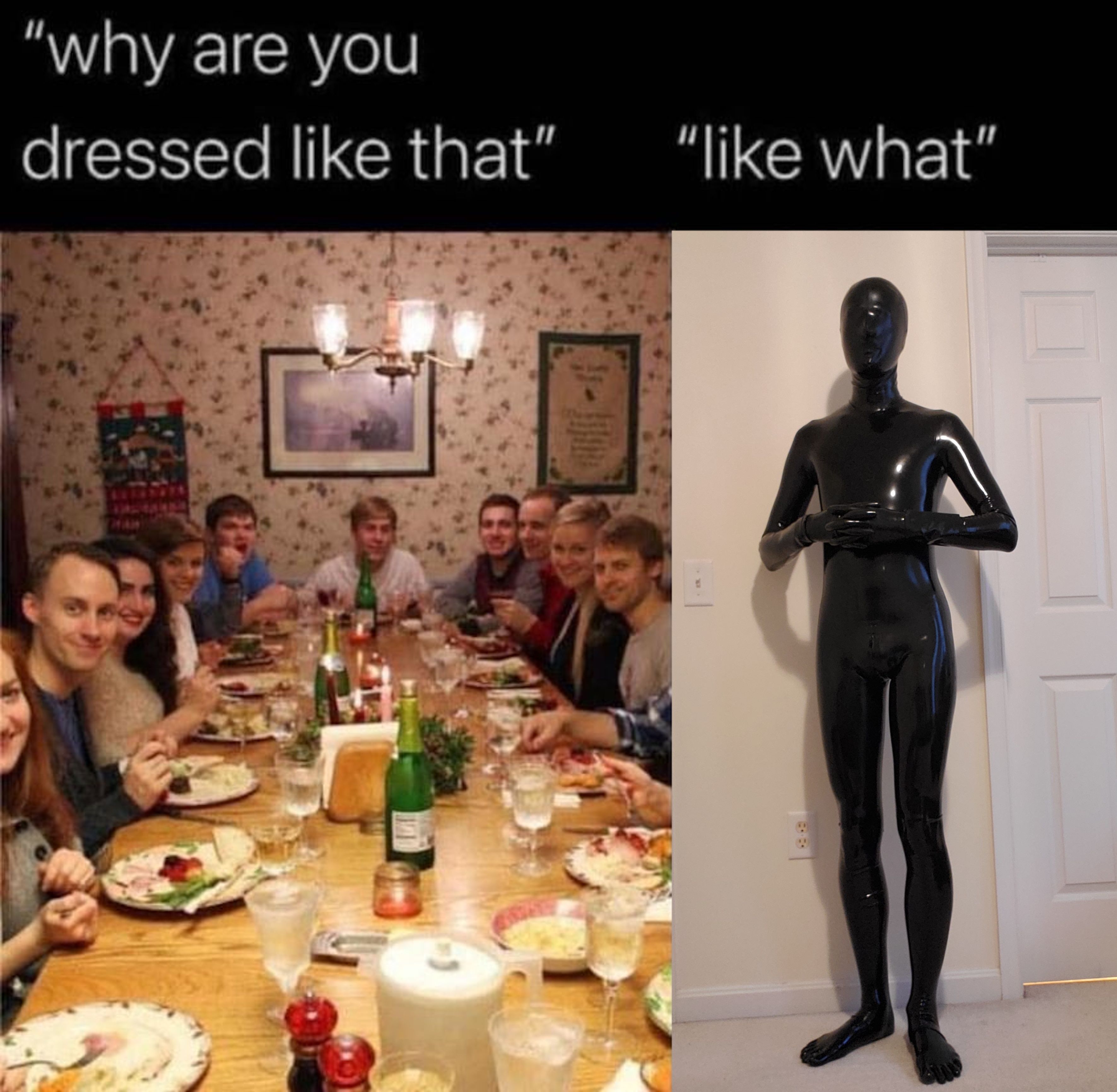"Like that guy on the front page of the paper"