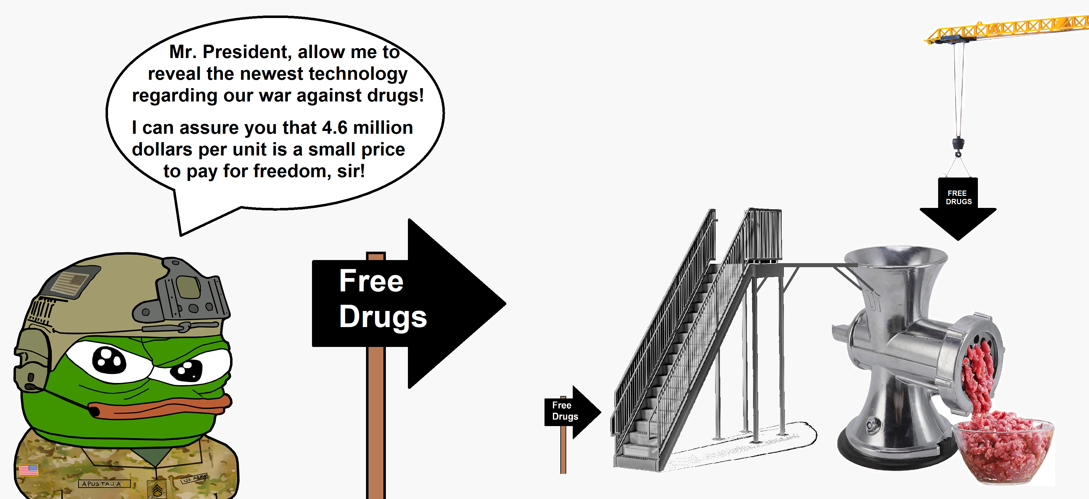 The Staircase Grindustrial Complex shares are looking good, sir.