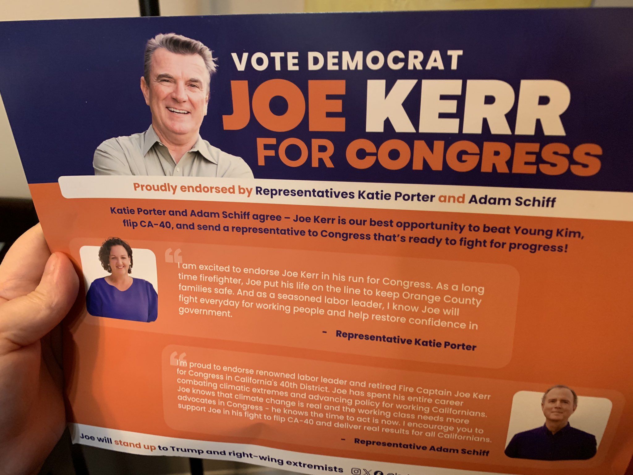 He has my vote