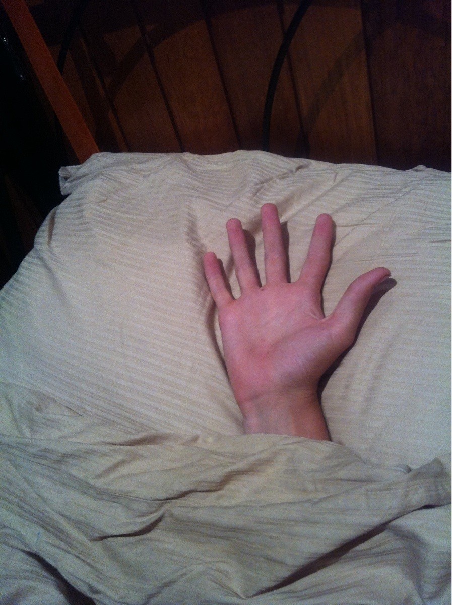 I caught my girl sleeping