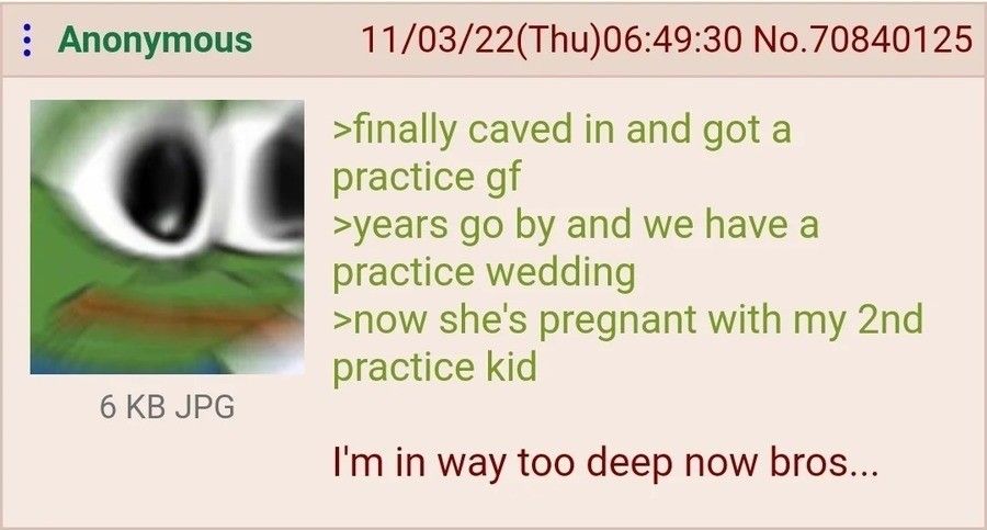 just do a practice divorce